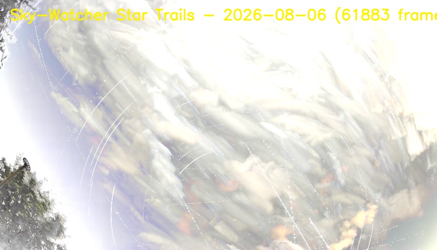 Star Trail startrails_2026-08-06