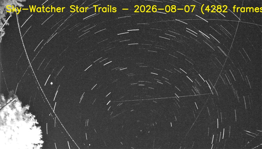 Star Trail startrails_2026-08-07
